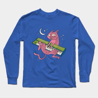 Synth Cat Long Sleeve T-Shirt